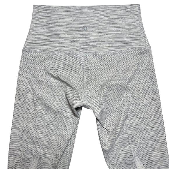 Lululemon Wunder Under Scalloped Hem High-Rise Crop 23" Legging Pant Size 2 4 - Picture 6 of 9